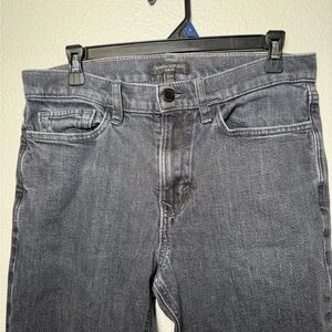 Banana Republic Men's Slim Fit Jeans in Charcoal